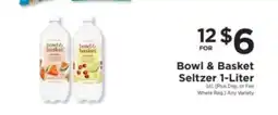 ShopRite Bowl & Basket Seltzer 1-Liter offer