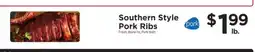 ShopRite Southern Style Pork Ribs offer