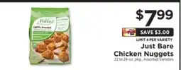 ShopRite Just Bare Chicken Nuggets offer
