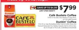ShopRite Cafe Bustelo Coffee offer
