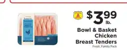 ShopRite Bowl & Basket Chicken Breast Tenders offer
