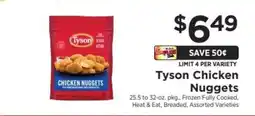 ShopRite Tyson Chicken Nuggets offer