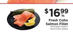 ShopRite Fresh Coho Salmon Fillet offer
