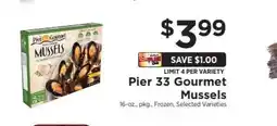 ShopRite Pier 33 Gourmet Mussels offer