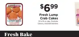 ShopRite Fresh Lump Crab Cakes offer
