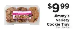 ShopRite Jimmy's Variety Cookie Tray offer