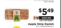 ShopRite Apple Strip Danish offer