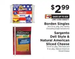 ShopRite Borden Singles offer