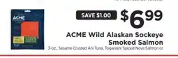 ShopRite ACME Wild Alaskan Sockeye Smoked Salmon offer