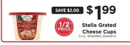 ShopRite Stella Grated Cheese Cups offer