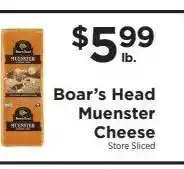 ShopRite Boar's Head Muenster Cheese offer