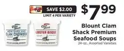 ShopRite Blount Clam Shack Premium Seafood Soups offer