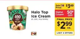 ShopRite Halo Top Ice Cream offer