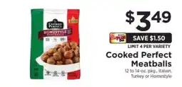 ShopRite Cooked Perfect Meatballs offer