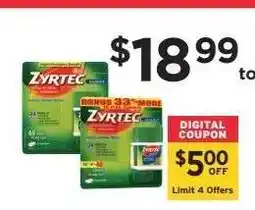 ShopRite Zyrtec offer