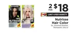 ShopRite Nutrisse Hair Color offer
