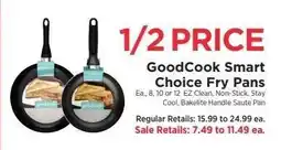 ShopRite GoodCook Smart Choice Fry Pans offer