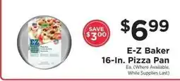ShopRite E-Z Baker 16-In. Pizza Pan offer