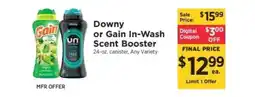 ShopRite Downy or Gain In-Wash Scent Booster offer