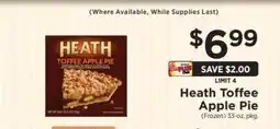 ShopRite Heath Toffee Apple Pie offer