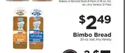 ShopRite Bimbo Bread offer