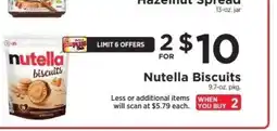 ShopRite Nutella Biscuits offer