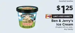 ShopRite Ben & Jerry's Ice Cream offer