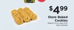 ShopRite Store Baked Cookies offer