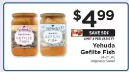 ShopRite Yehuda Gefilte Fish offer