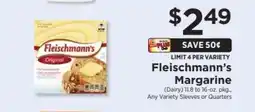 ShopRite Fleischmann's Margarine offer