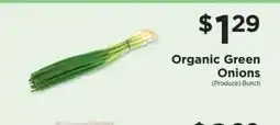 ShopRite Organic Green Onions offer