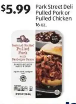 Aldi Park Street Deli Pulled Pork or Pulled Chicken offer
