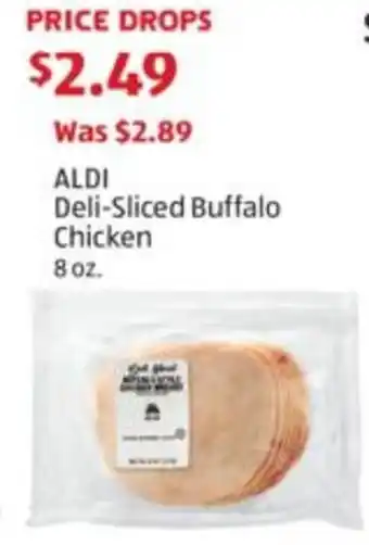 Aldi Aldi deli-sliced buffalo chicken offer