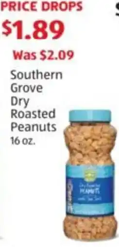 Aldi Southern grove dry roasted peanuts offer