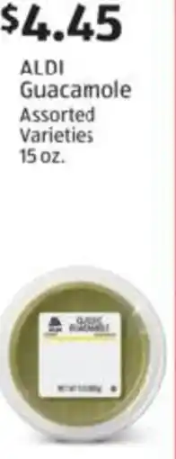 Aldi Aldi guacamole assorted varieties offer
