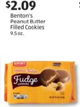 Aldi Benton's peanut butter filled cookies offer