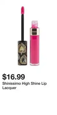 TJ Maxx Shinissimo High Shine Lip Lacquer offer