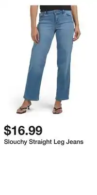 TJ Maxx Slouchy Straight Leg Jeans offer
