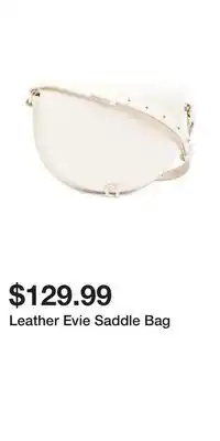 TJ Maxx Leather Evie Saddle Bag offer