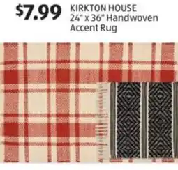 Aldi Kirkton house 24" x 36" handwoven accent rug offer