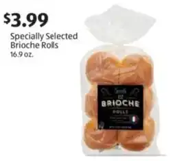 Aldi Specially selected brioche rolls offer
