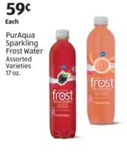 Aldi PurAqua sparkling frost water offer