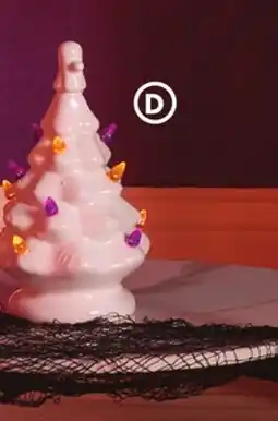 Family Dollar Ceramic Light-Up Tree offer