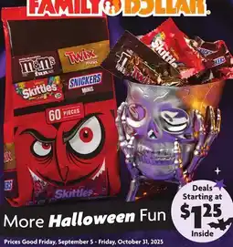 Family Dollar Halloween Fun offer