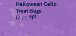 Family Dollar Halloween Cello Treat Bags offer