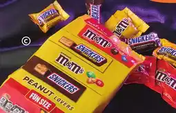 Family Dollar Mars Peanut Lovers Halloween Variety Candy Bag offer