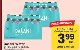 ACME Dasani Water offer