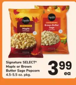 ACME Signature SELECT Maple or Brown Butter Sage Popcorn offer