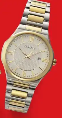 JC Penney Bulova men's two-tone offer