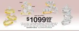 JC Penney 1-1/2 to 2-1/4 ct. t.w. lab-grown diamond‡ offer